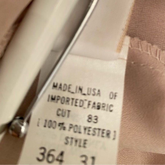 Farr West Beige Crepe Half-Slip - Picture 7 of 7